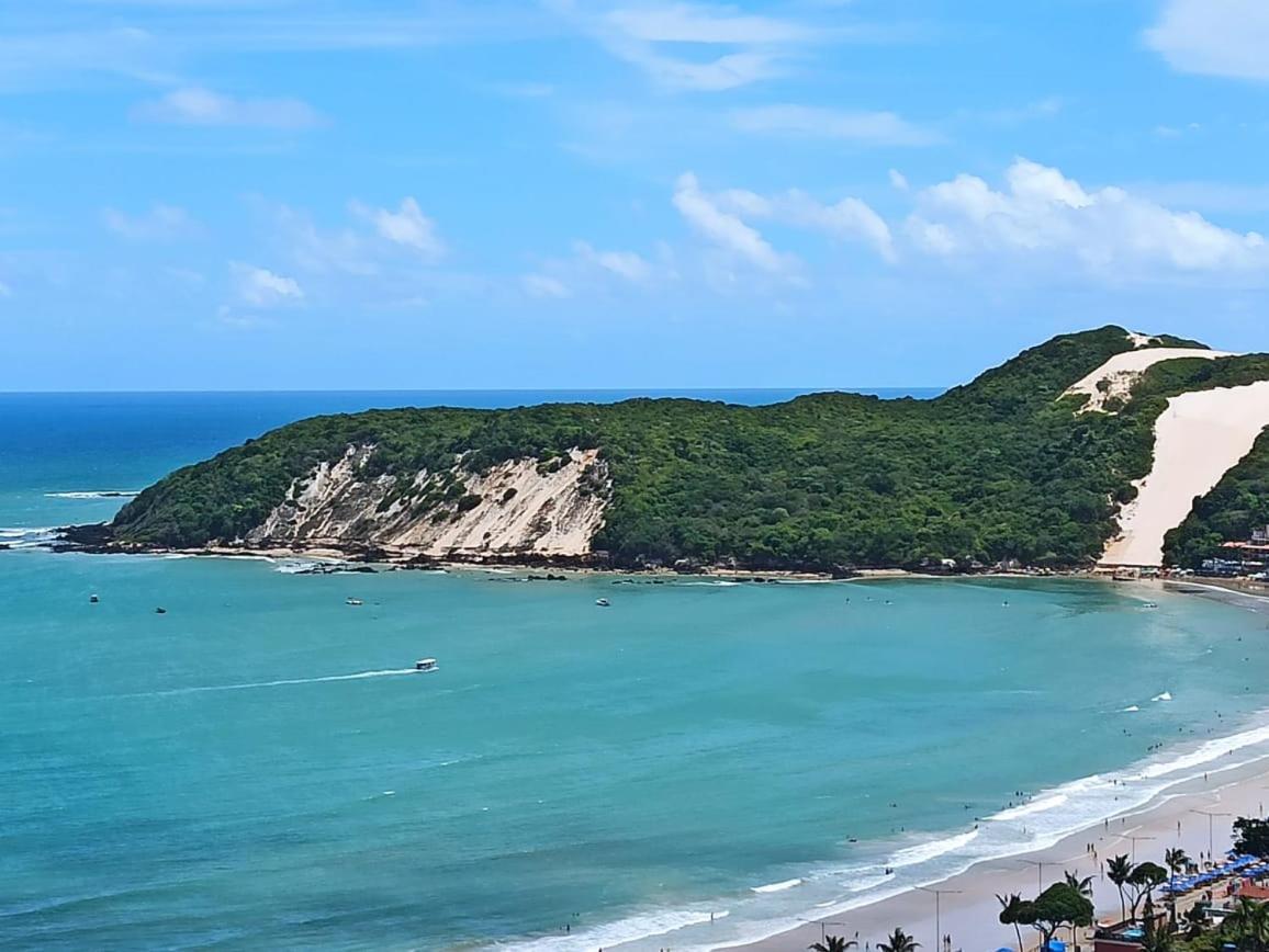 Flat Em Ponta Neg Vista Para O Mar - Natal Plaza Suites Ngoại thất bức ảnh