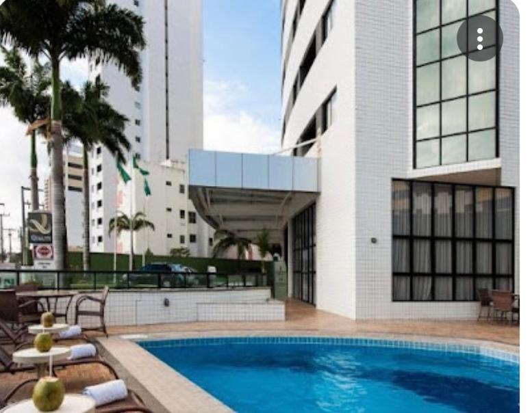 Flat Em Ponta Neg Vista Para O Mar - Natal Plaza Suites Ngoại thất bức ảnh
